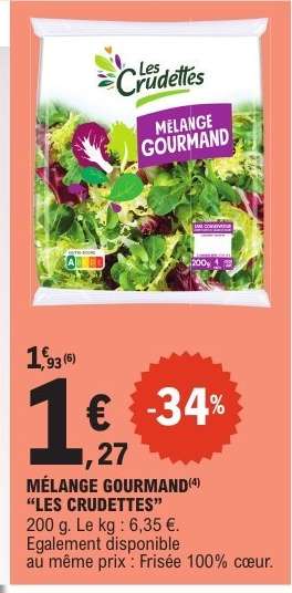 Mélange Gourmand Les Crudettes