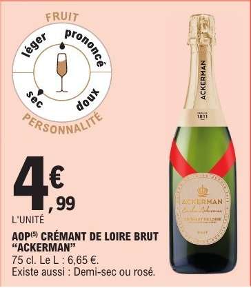 AOP Crémant de Loire Brut "Ackerman"