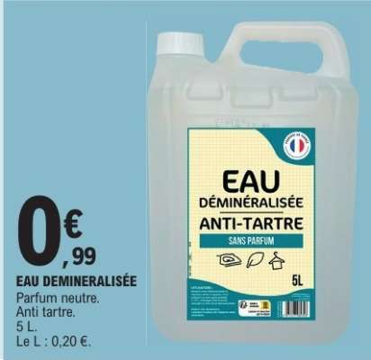 Eau Déminéralisée