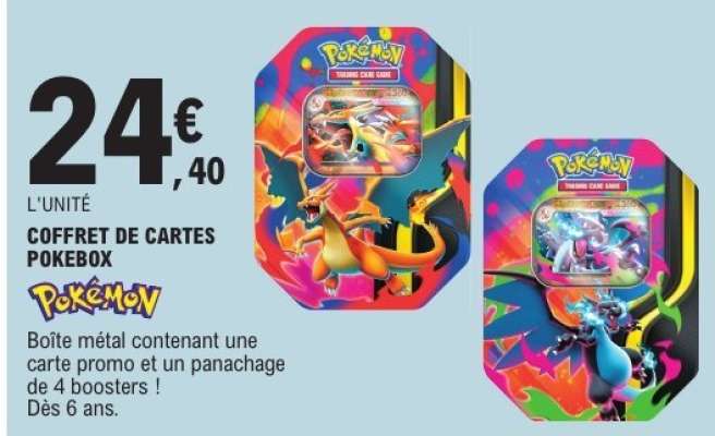 COFFRET DE CARTES POKEBOX