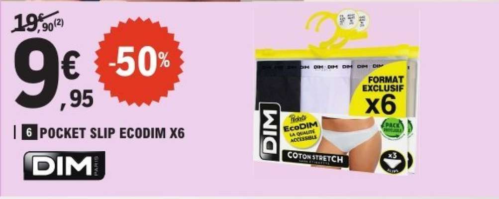 6 POCKET SLIP ECODIM X6