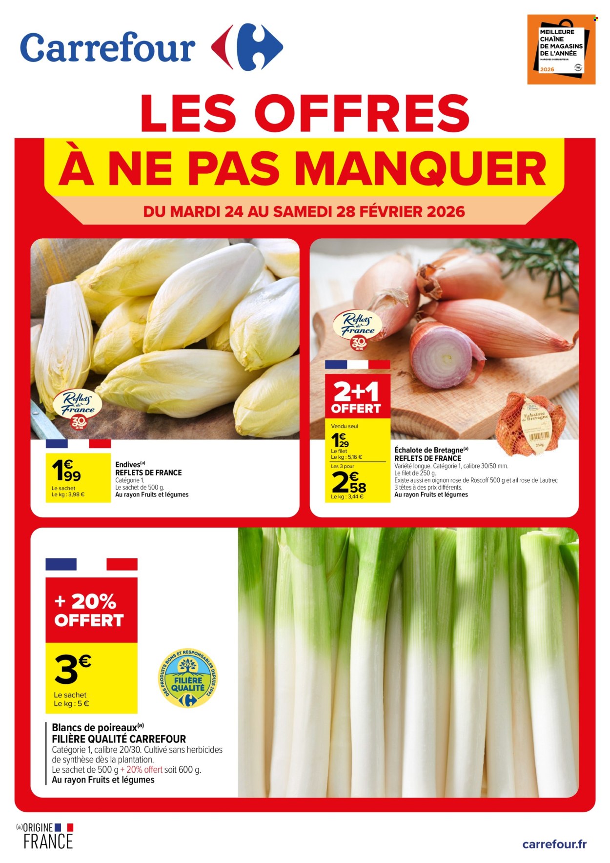 Catalogue Carrefour Hypermarchés - 24/02/2026 - 28/02/2026. Page 1