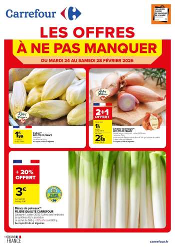 Catalogue Carrefour Hypermarchés - 24/02/2026 - 28/02/2026.