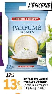 RIZ PARFUMÉ JASMIN 'MOISSON D'ORIENT'