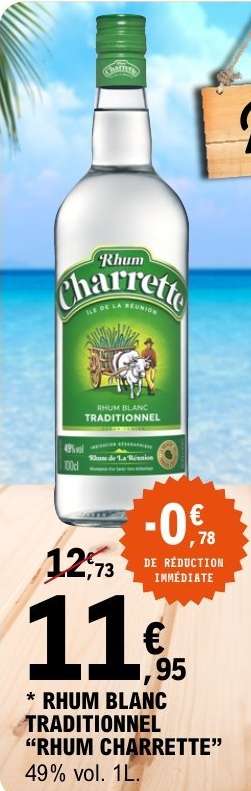 Rhum Blanc Traditionnel "Rhum Charrette"