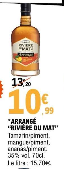 *ARRANGÉ “RIVIÈRE DU MAT”