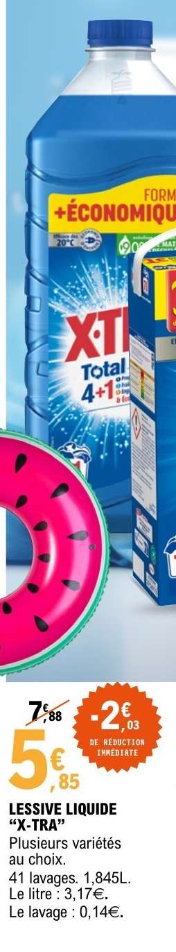 LESSIVE LIQUIDE X•TRA