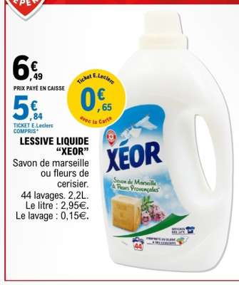 Lessive Liquide "XEOR"