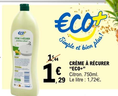 CRÈME À RECURER "ECO+"
