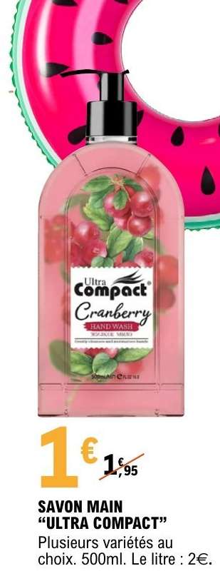 SAVON MAIN 'ULTRA COMPACT'