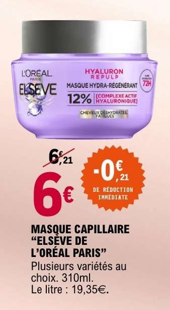 MASQUE CAPILLAIRE “ELSÈVE DE L’ORÉAL PARIS”