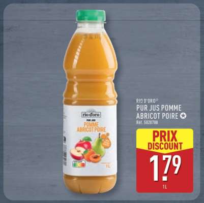 RIO D'ORO Pur Jus Pomme Abricot Poire