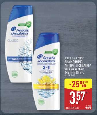 HEAD & SHOULDERS Shampooing antipelliculaire