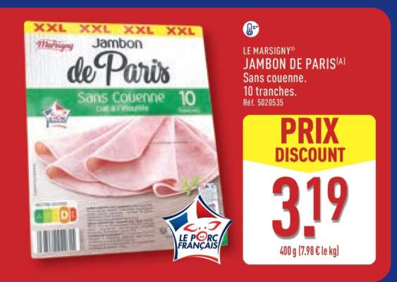 LE MARSIGNY JAMBON DE PARIS