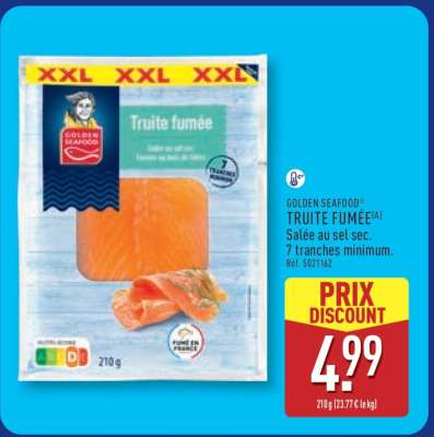 GOLDEN SEAFOOD TRUITE FUMÉE