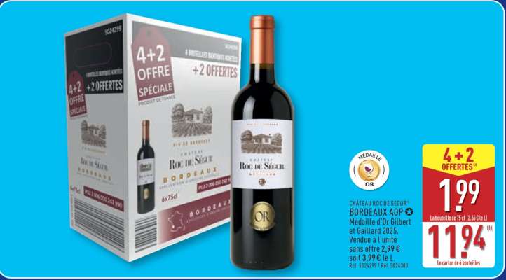 CHÂTEAU ROC DE SEGUR BORDEAUX AOP