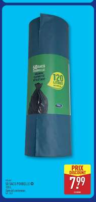 50 SACS POUBELLE