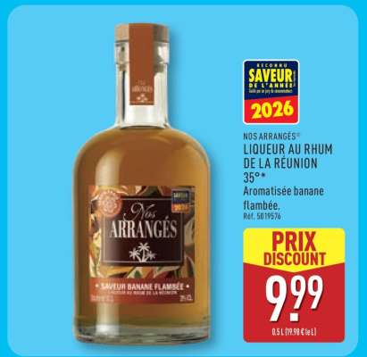 NOS ARRANGÉS LIQUEUR AU RHUM DE LA RÉUNION