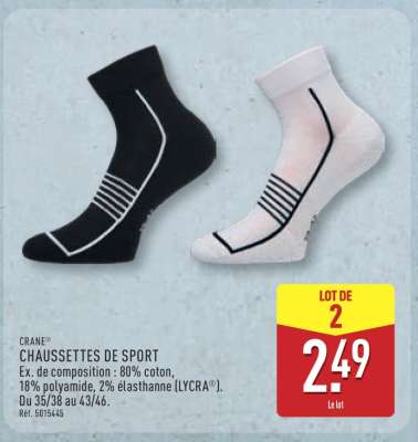 CHAUSSETTES DE SPORT