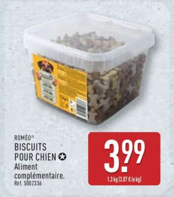 ROMÉO BISCUITS POUR CHIEN