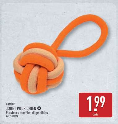 ROMÉO JOUET POUR CHIEN