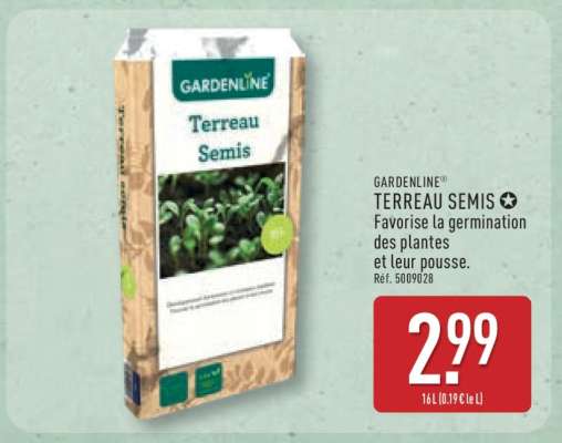 GARDENLINE® TERREAU SEMIS