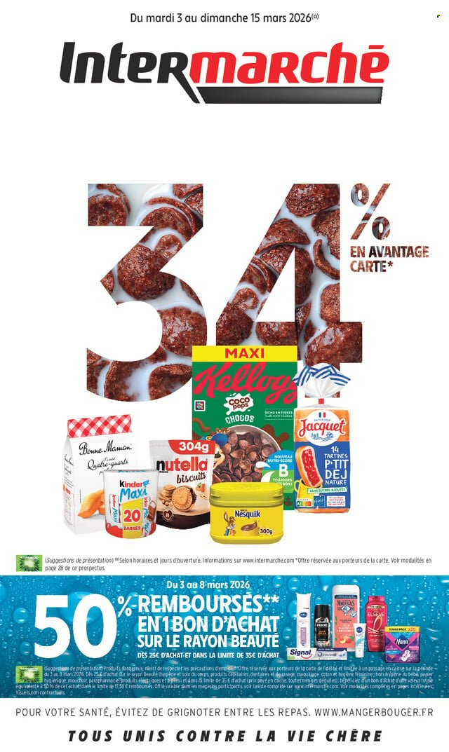 Catalogue Intermarché Super - 03/03/2026 - 15/03/2026. Page 1