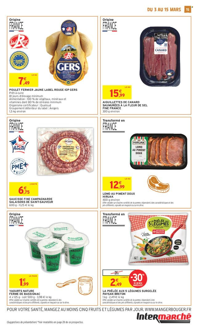 Catalogue Intermarché Super - 03/03/2026 - 15/03/2026. Page 15