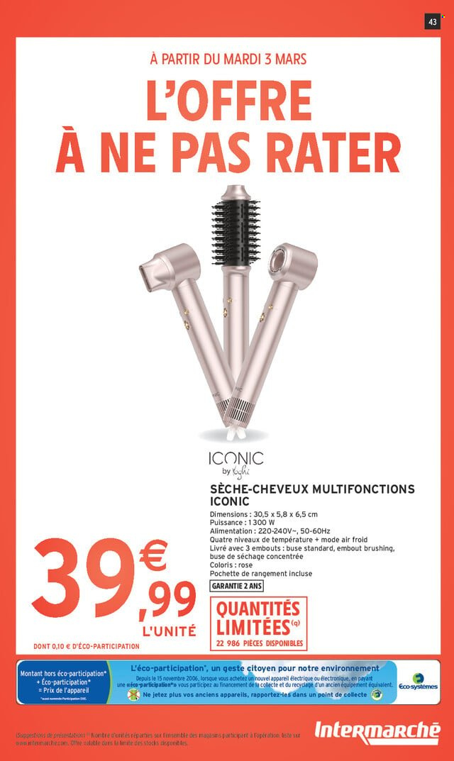 Catalogue Intermarché Super - 03/03/2026 - 15/03/2026. Page 43