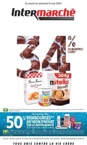 Catalogue Intermarché Contact - 03/03/2026 - 15/03/2026.