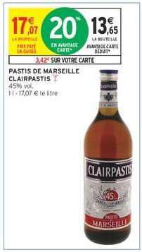 Pastis de Marseille Clairpastis