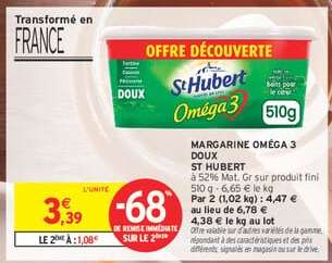 Margarine Oméga 3 Doux