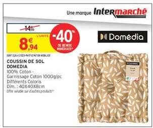 Coussin de sol Domédia