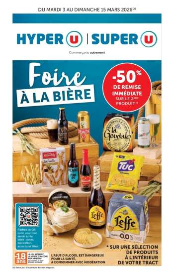 Catalogue Magasins U - 03/03/2026 - 15/03/2026.