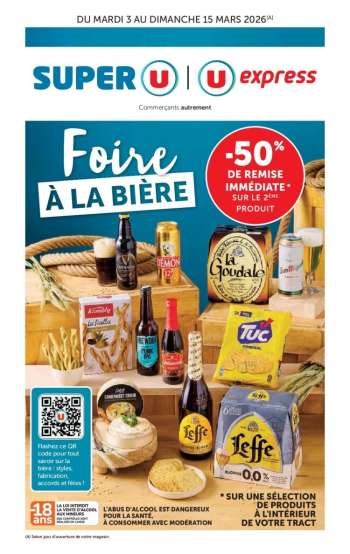 Catalogue Magasins U - 03/03/2026 - 15/03/2026.
