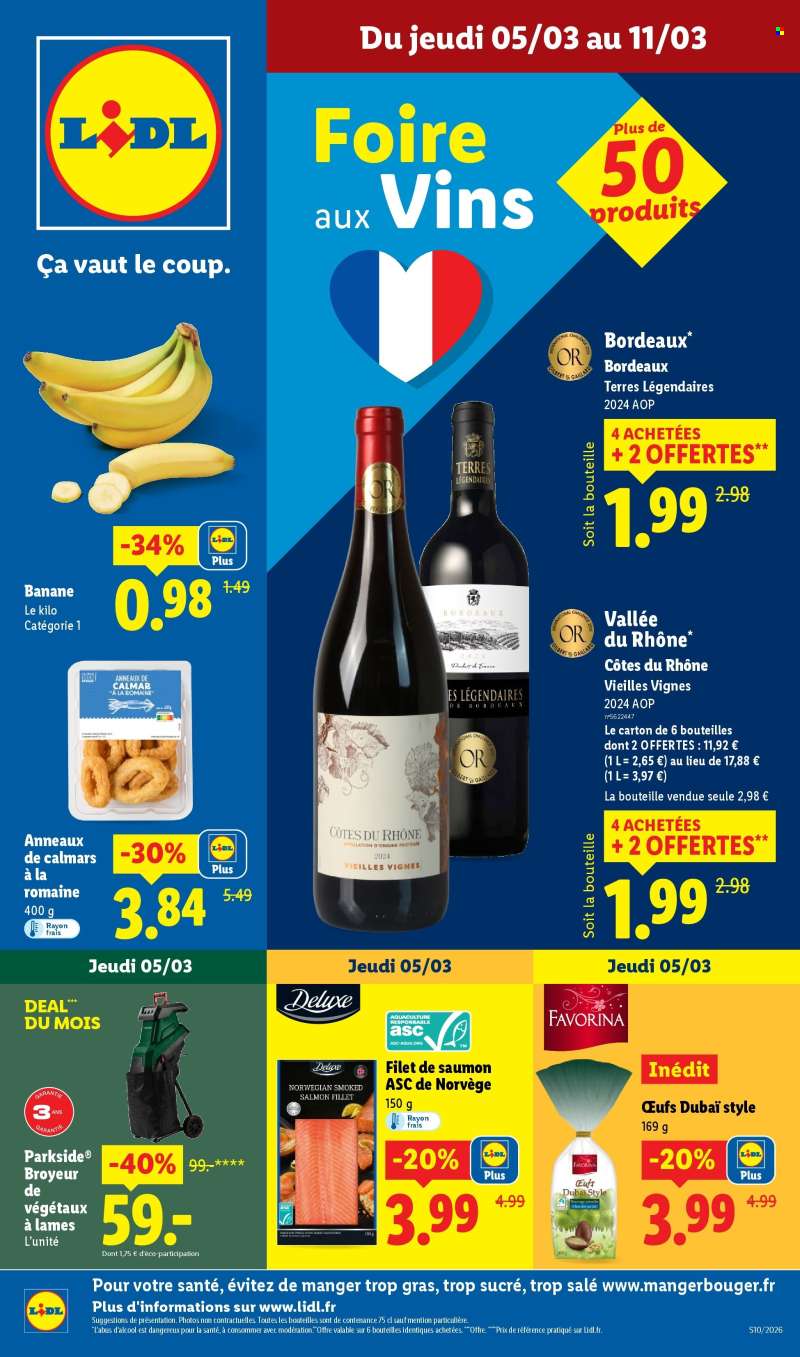 Catalogue Lidl - 05/03/2026 - 11/03/2026.