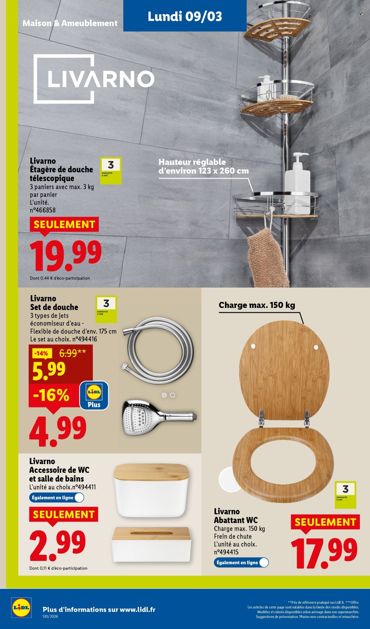 Catalogue Lidl - 05/03/2026 - 11/03/2026. Page 64