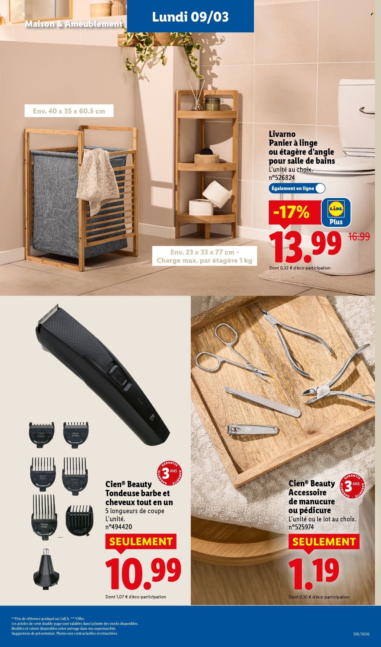 Catalogue Lidl - 05/03/2026 - 11/03/2026. Page 65