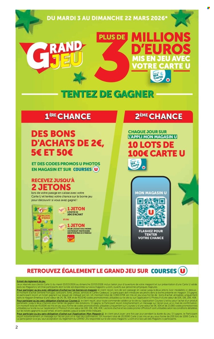 Catalogue SUPER U - 03/03/2026 - 15/03/2026. Page 2