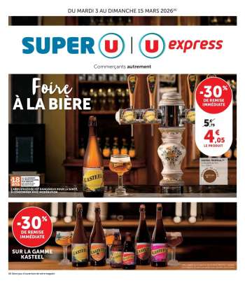 Catalogue Magasins U - 03/03/2026 - 15/03/2026.