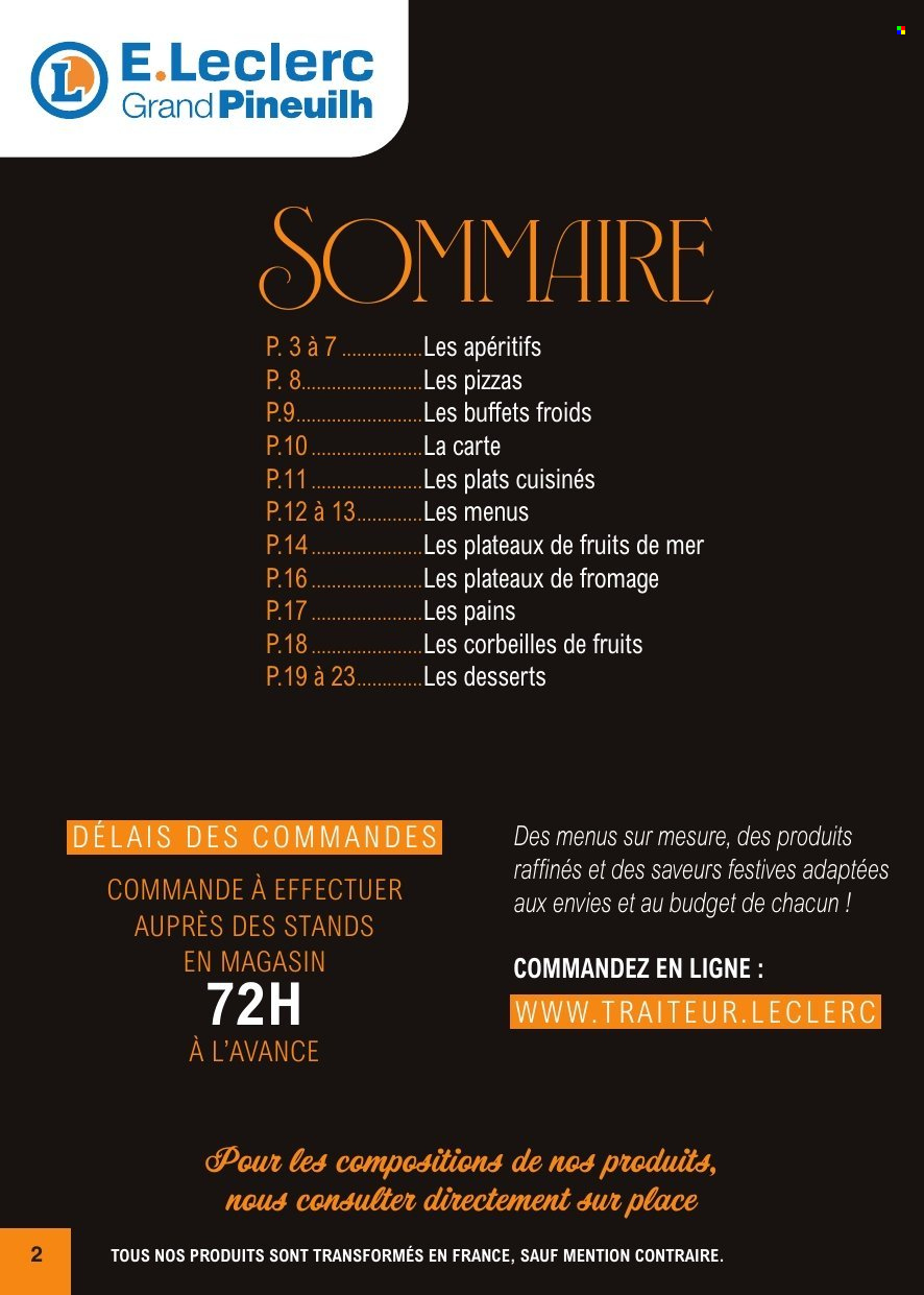 Catalogue E.Leclerc - 02/01/2026 - 29/11/2026. Page 2