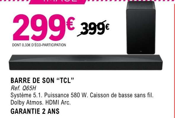 BARRE DE SON TCL