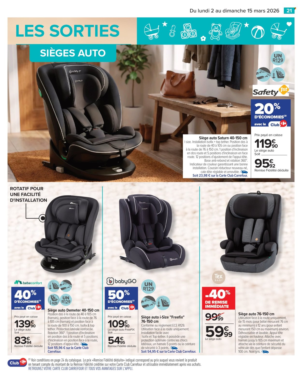 Catalogue Carrefour Hypermarchés - 02/03/2026 - 15/03/2026. Page 21