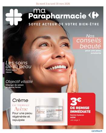 Catalogue Carrefour Hypermarchés - 03/03/2026 - 30/03/2026.
