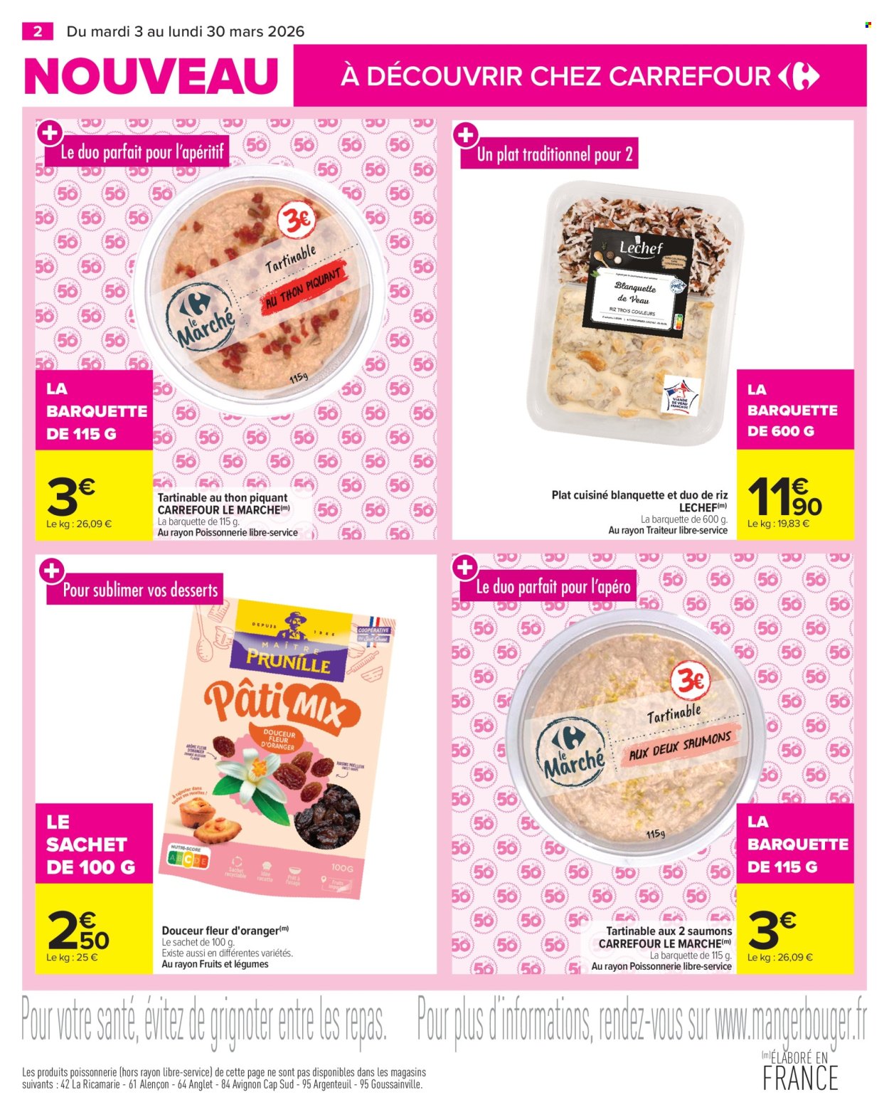Catalogue Carrefour Hypermarchés - 03/03/2026 - 30/03/2026. Page 2