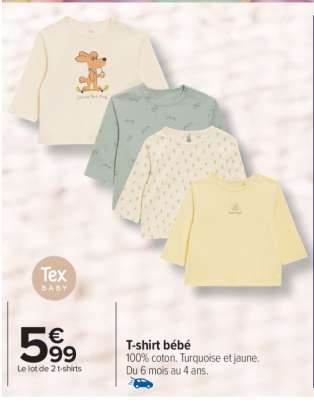 T-shirt bébé