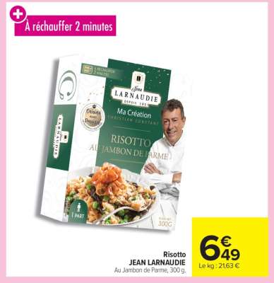 Risotto JEAN LARNAUDIE