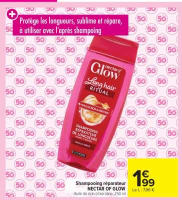Shampooing réparateur NECTAR OF GLOW