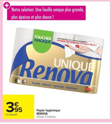 Papier hygiénique RENOVA