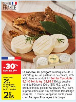 Le cabecou du périgord